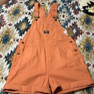 Vans overall shorts